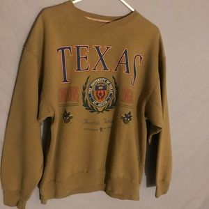 Large vintage UT Austin crew neck